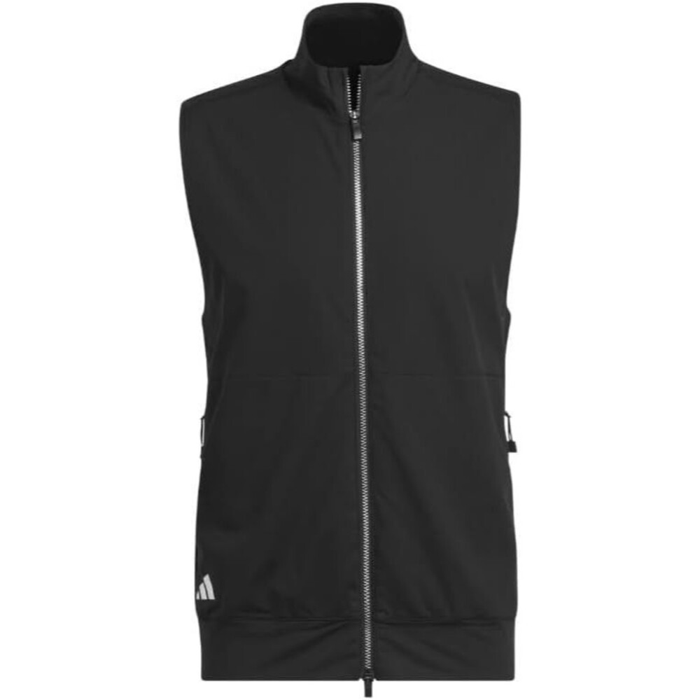 adidas Men's Ultimate365 Tour Full-Zip Golf Vest Black Size M